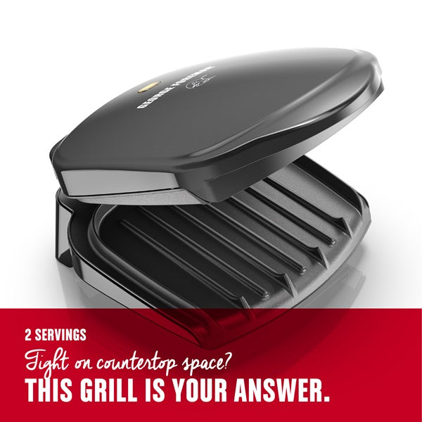 George Foreman Black Grill And Panini 1pc