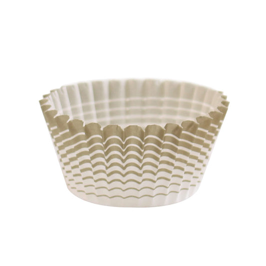 Simcha Collection Supreme Baking Cups Gold Stripe 72pc
